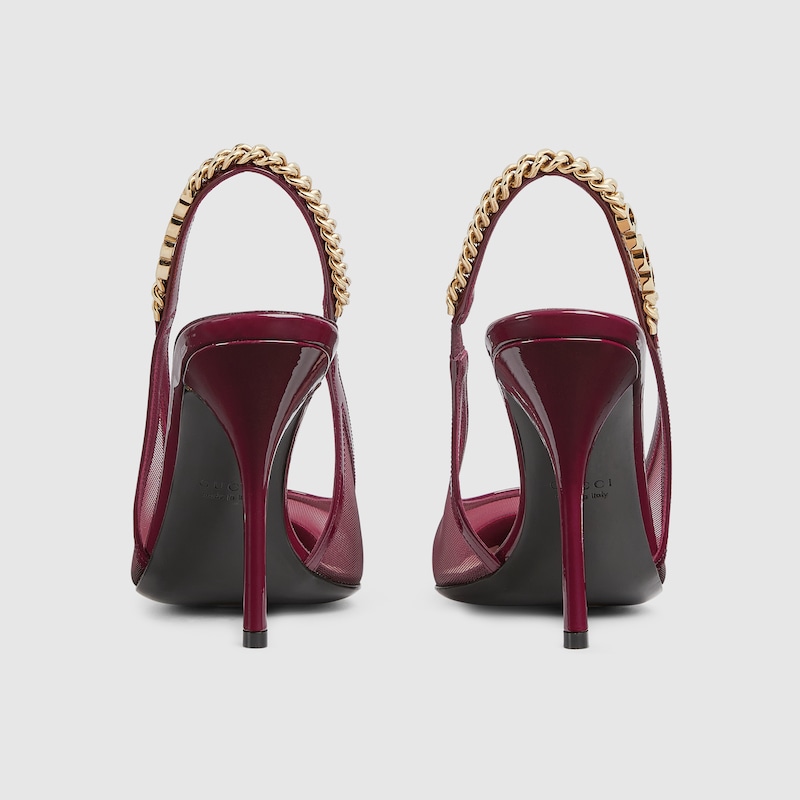 Gucci Signoria slingback pump - Image 4